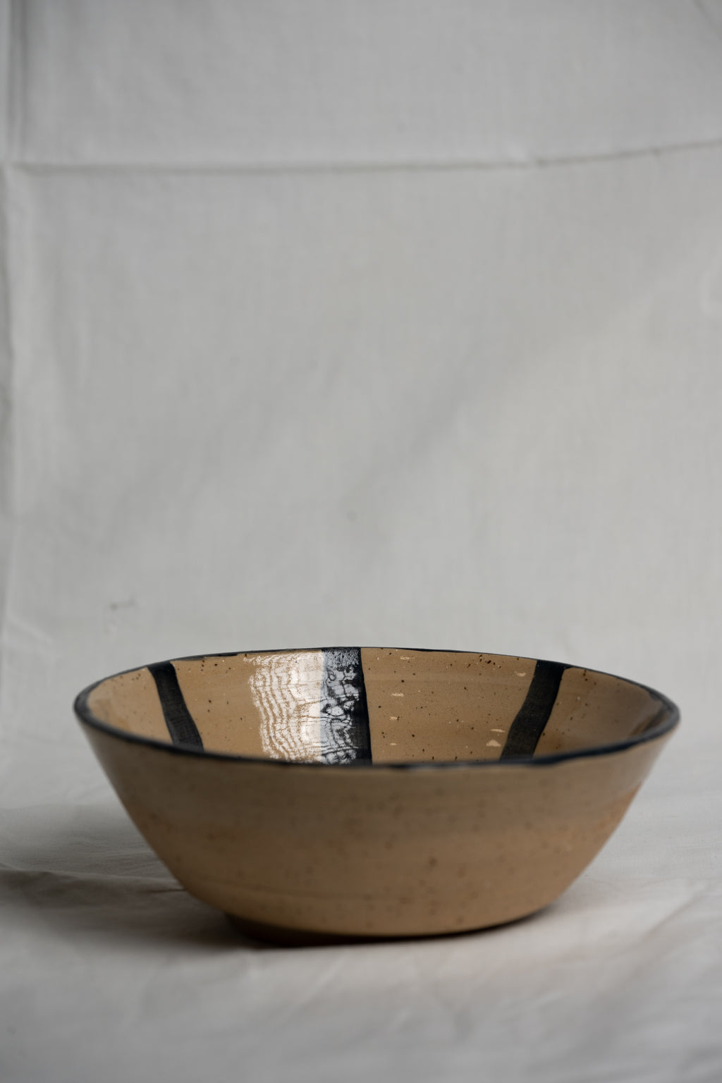 Blue stripped bowl