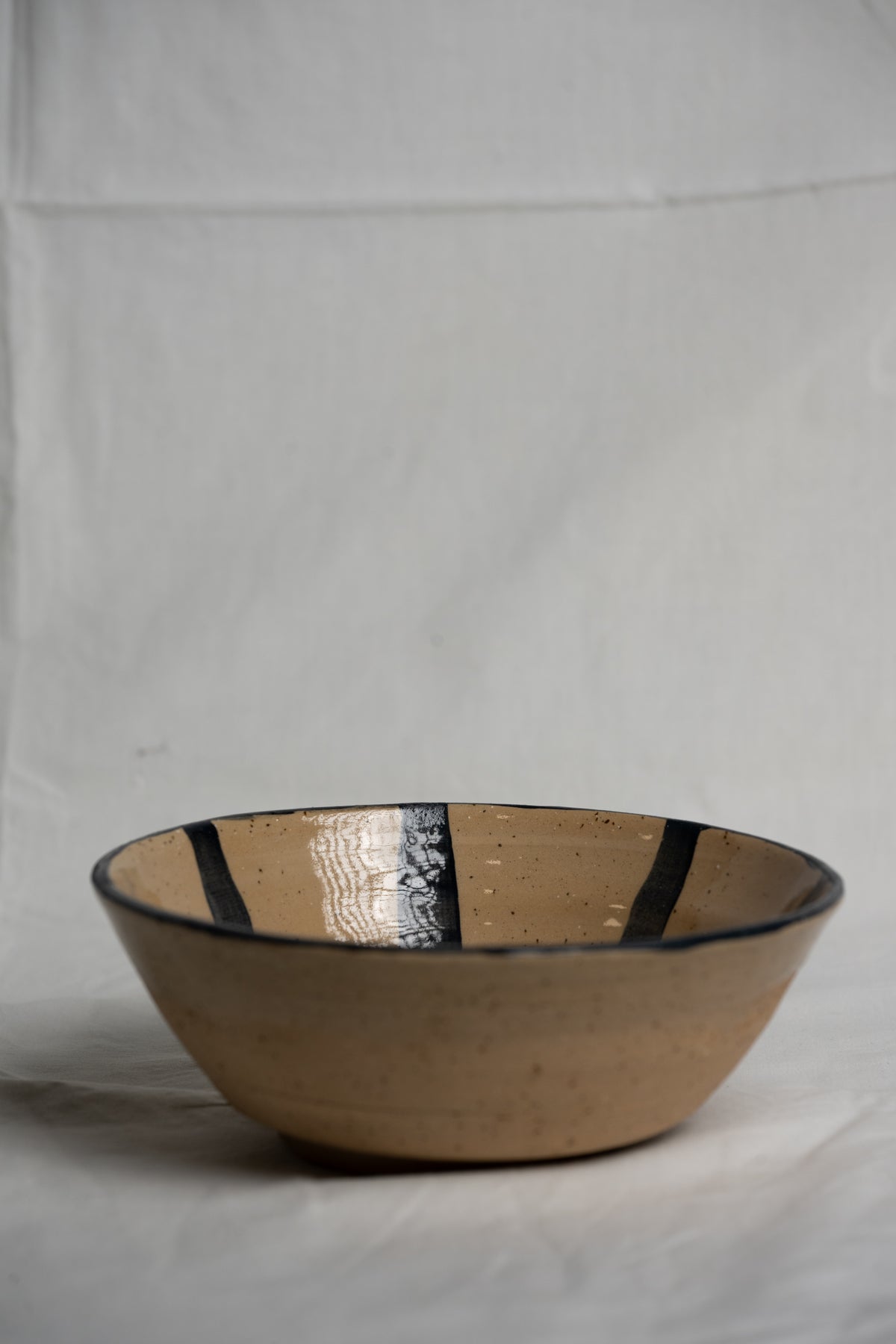 Blue stripped bowl