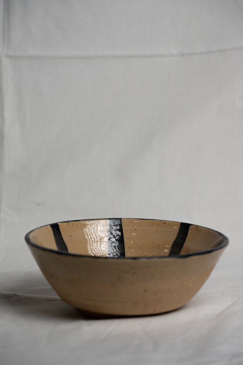 Blue stripped bowl