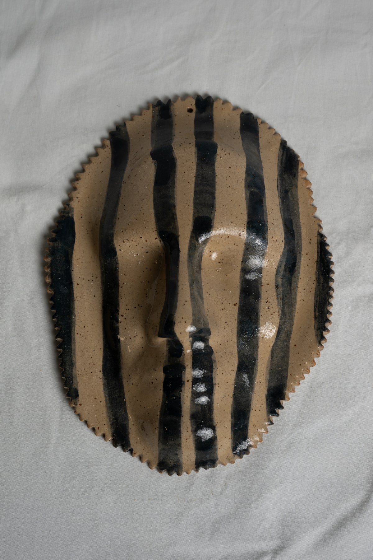 Blue Stripped Mask